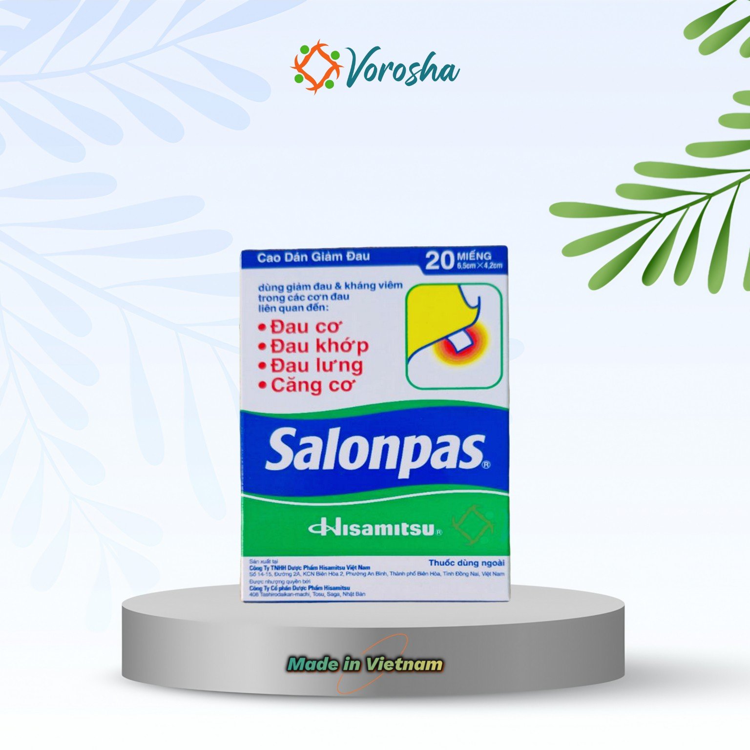 Salonpas (Vietnam) – Fast & Effective Pain Relief