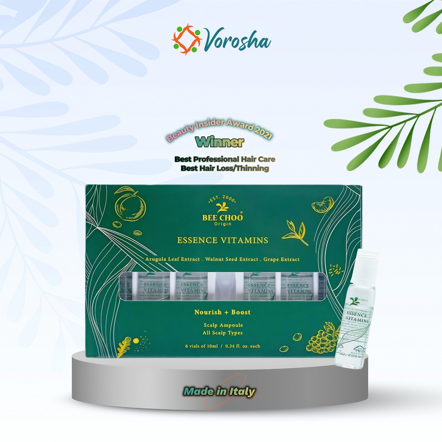 Essence Vitamins (6/10ml) | Bee Choo Origin – Italy