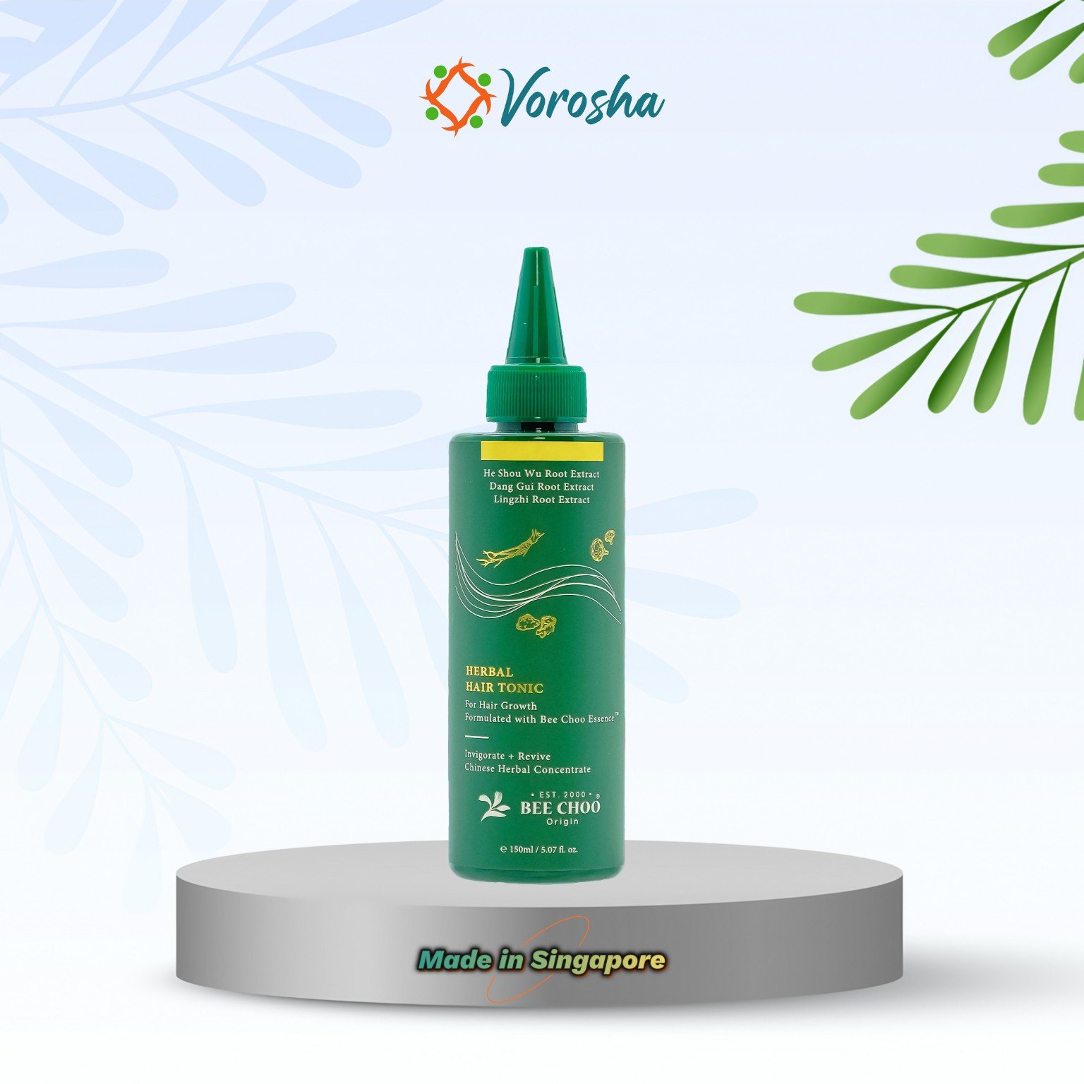 Herbal Hair Tonic (150ml) | Bee Choo Origin – Singapore