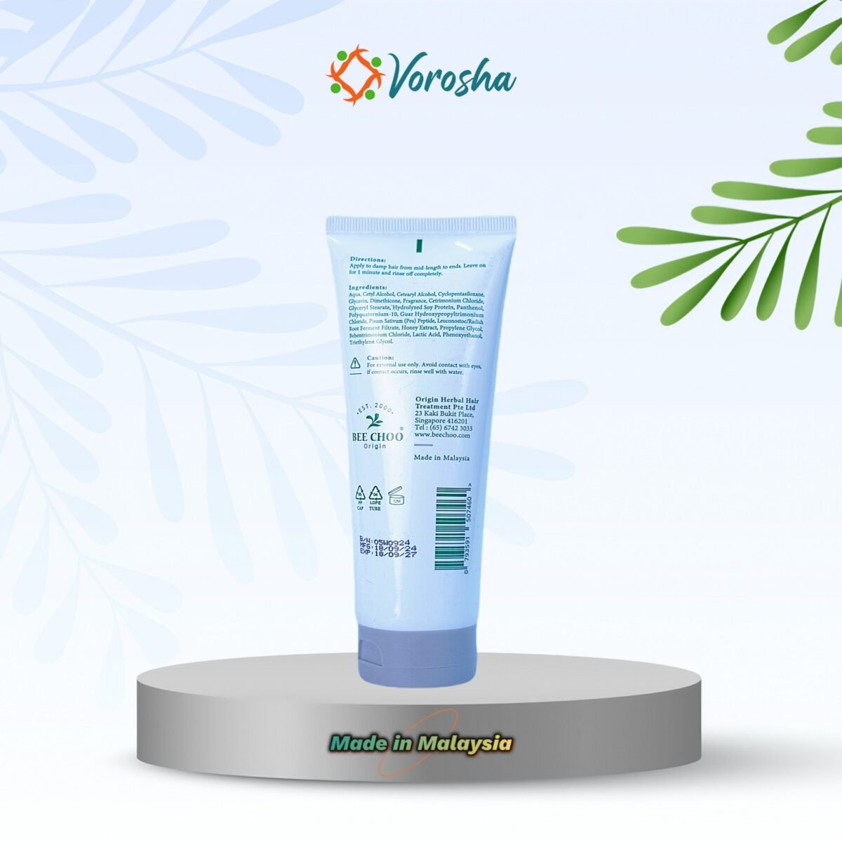 Purity Repair Hair Conditioner (250 ml) | Bee Choo Origin – Malaysia - Image 2