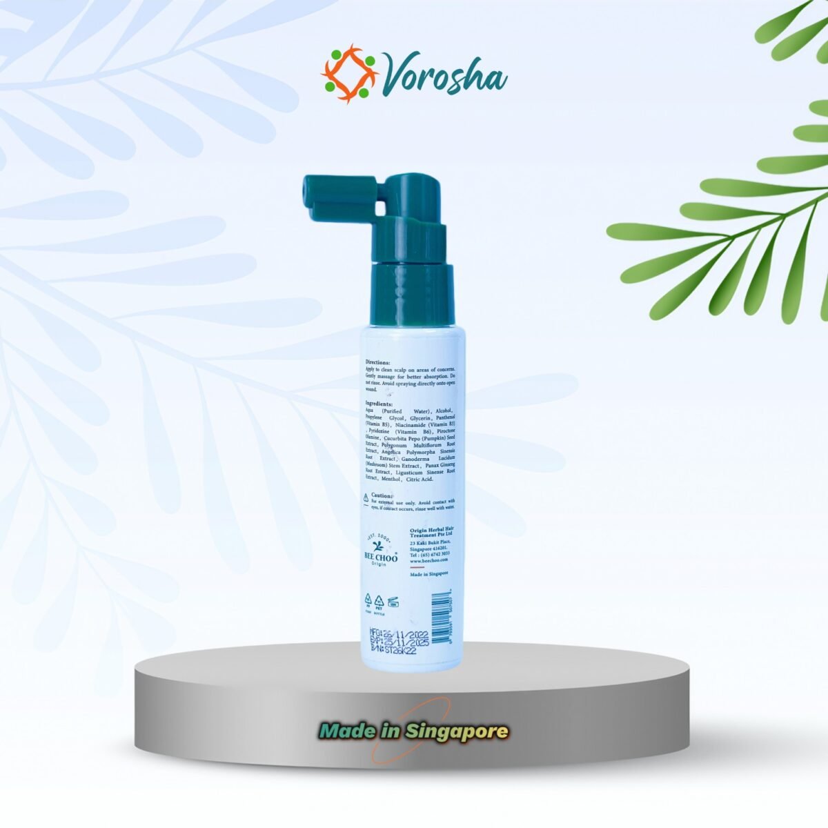 Scalp Treatment Essence (40 ml) | Bee Choo Origin - Singapore - Image 2