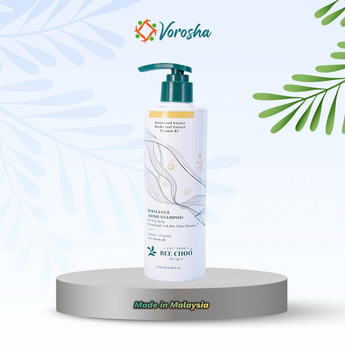 Rebalance Amino Shampoo (250 ml) | Bee Choo Origin - Malaysia