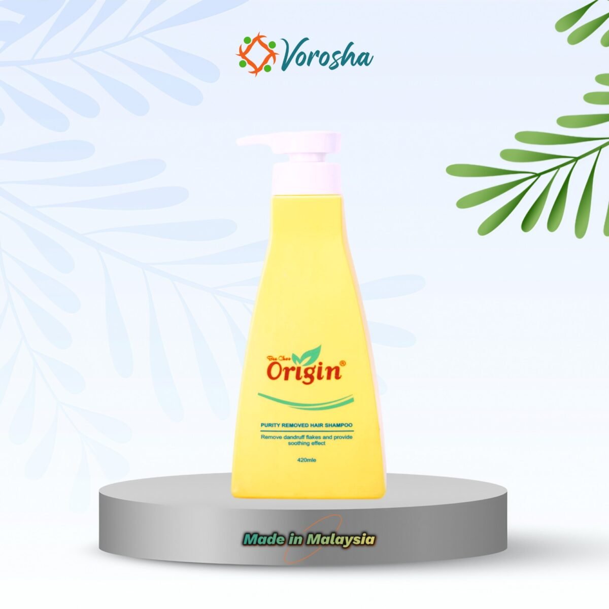 Purity Removed Hair Shampoo (420 ml) | Bee Choo Origin - Malaysia